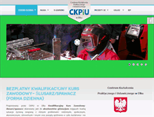 Tablet Screenshot of ckpiu.pl